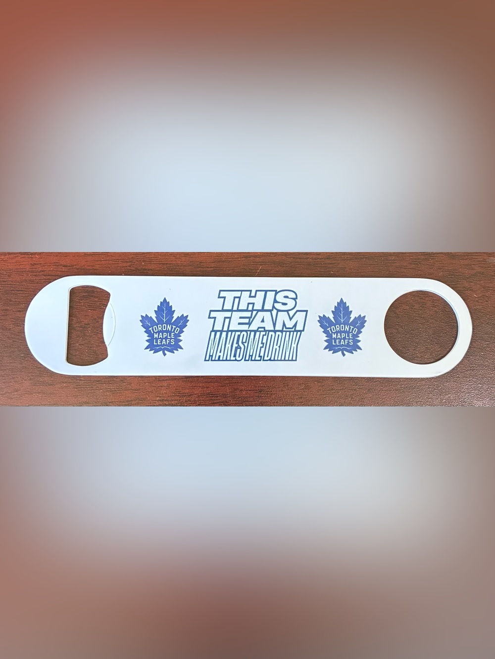 Toronto Maple Leafs bottle opener.